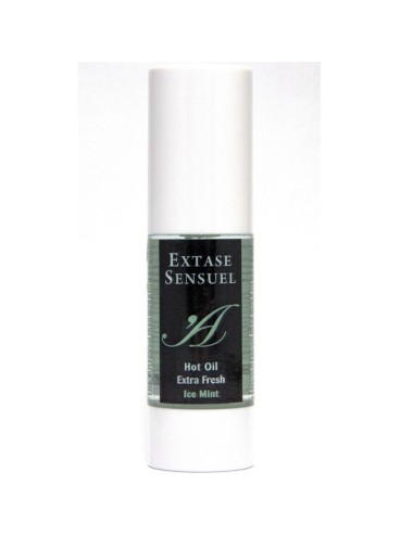 EXTASE SENSUEL HOT OIL GELO EXTRA FRESH.