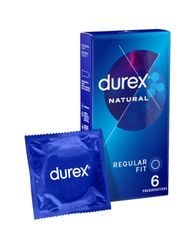 DUREX NATURAL CLASSIC 6 UNIDADES