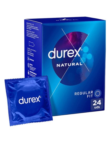 DUREX NATURAL PLUS 24 UNITS