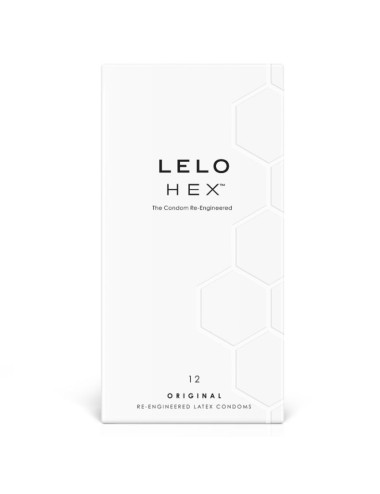 LELO HEX PRESERVATIVE BOX 12 UNIDADES