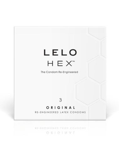 LELO HEX PRESERVATIVE BOX 3 UNITS