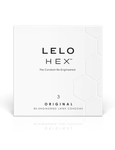 LELO HEX PRESERVATIVE BOX 3 UNITS