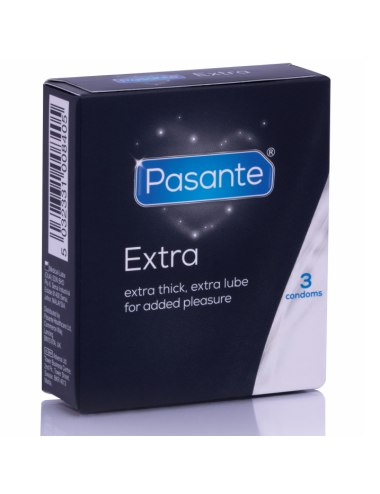 PRESERVATIVO EXTRA ESPESSO ATRAVÉS DE 3 UNIDADES