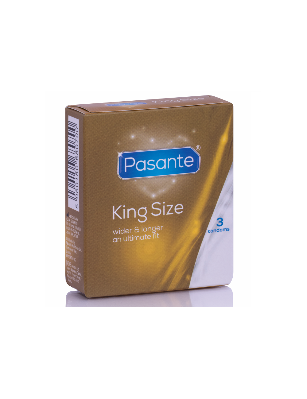 Preservativos PASANTE TAMANHO KING 3 UNIDADES Preservativos PASANTE TAMANHO KING 3 UNIDADES