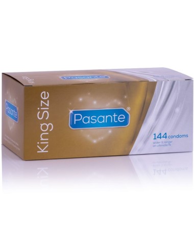 Preservativos PASANTE CAIXA KING SIZE 144 UNIDADES