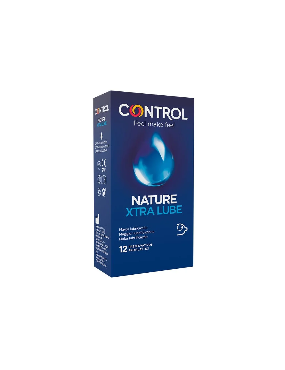 CONTROL ADAPTA NATURE EXTRALUBE CONDOMS 12 UNITS CONTROL ADAPTA NATURE EXTRALUBE CONDOMS 12 UNITS