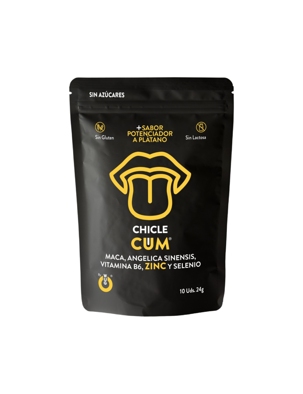 WUG GUM CUM INCREASER & BANANA SEMEN FLAVOR ENHANCER 10 UNITS