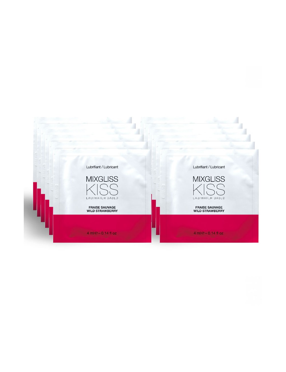 MIXGLISS À BASE D''ÁGUA MORANGO 12 PEÇAS 4ML MIXGLISS À BASE D''ÁGUA MORANGO 12 PEÇAS 4ML