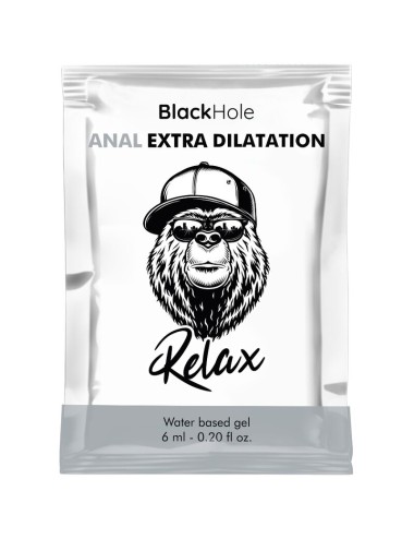 BLACK HOLE WATER BASE GEL ANAL DILATION 6 ML