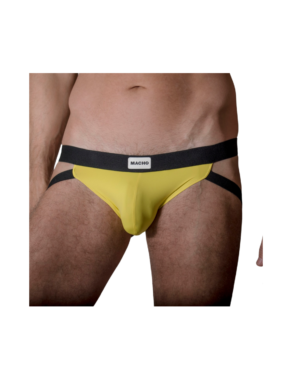 MACHO MX22A JOCKSTRAP - AMARELO S / M