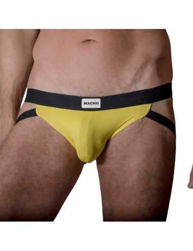 MACHO MX22A JOCKSTRAP - AMARELO L / XL