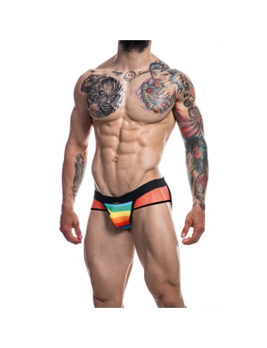 CUT4MEN - JOCKSTRAP RAINBOW XL