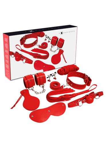 EXPERIÊNCIA BDSM FETISH KIT RED SERIES