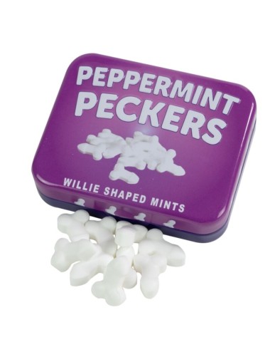 SPENCER & FLEETWOOD PEPERMINT PECKERS WILLIE SHAPED MINTS