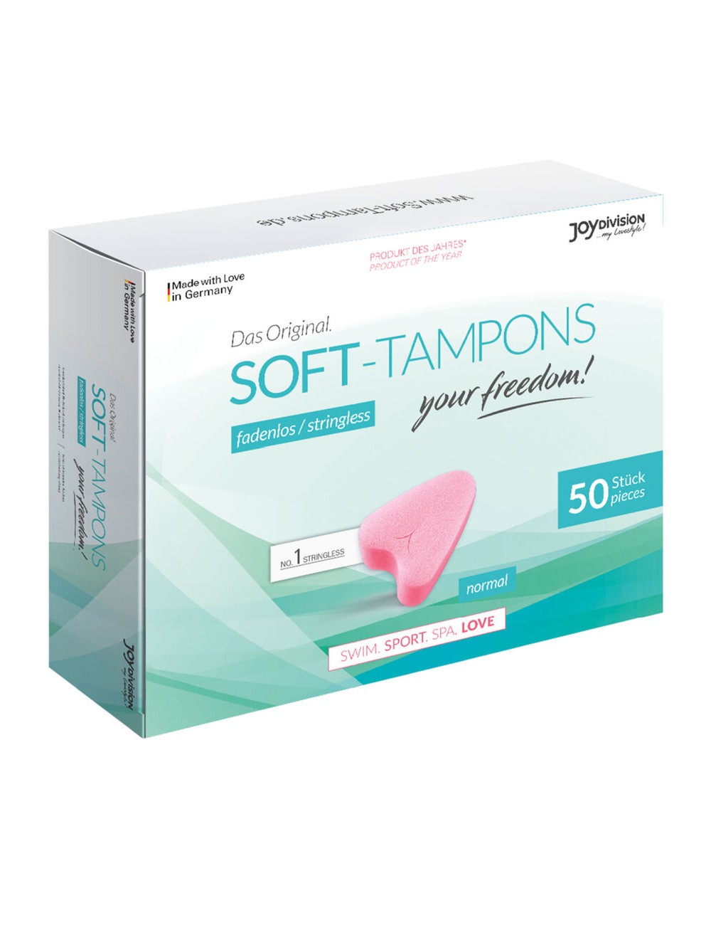 ORIGINAL SOFT-TAMPONS 50 UDS