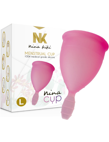 NINA CUP MENSTRUAL CUP TAMANHO L ROSA