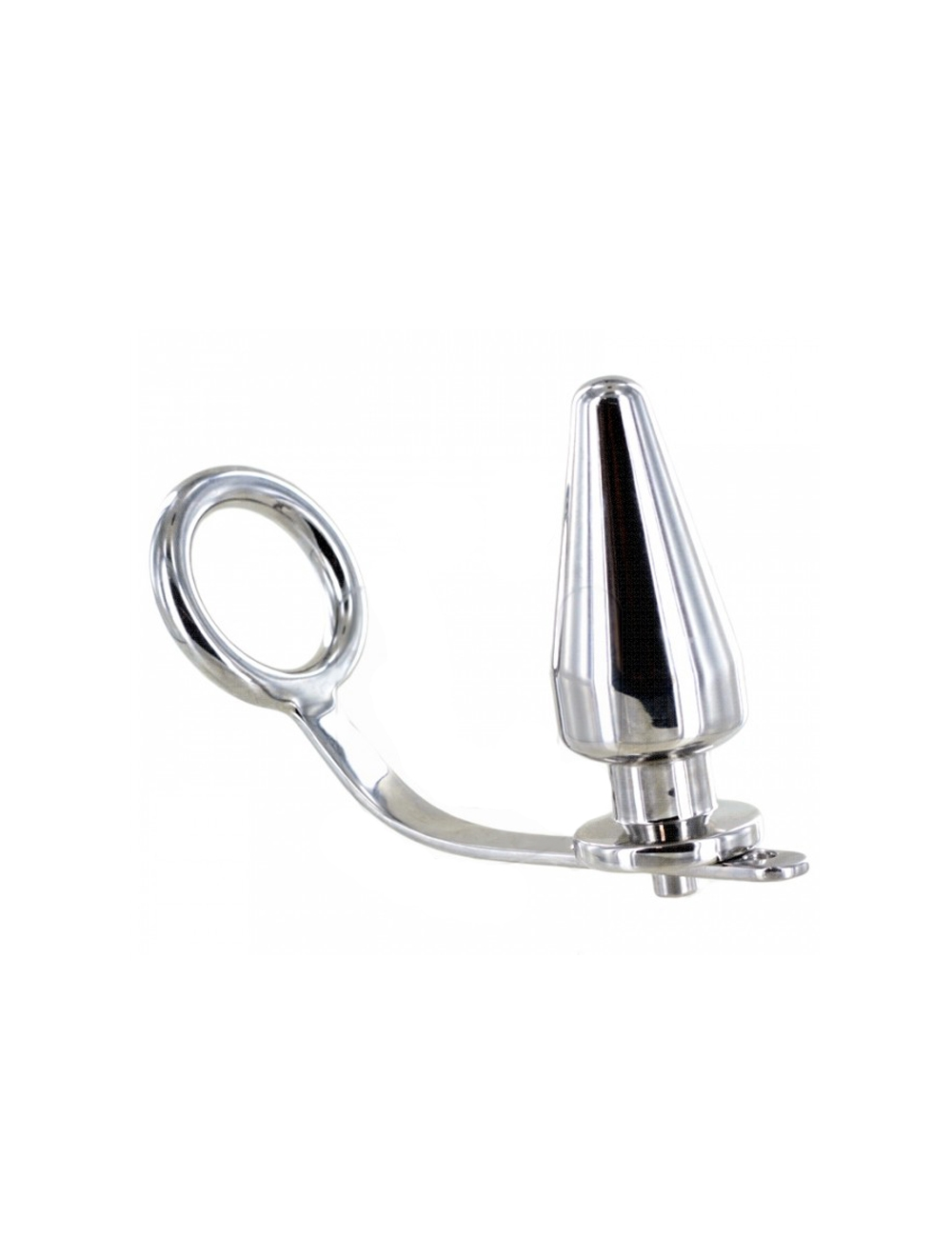 ANEL DE METALHARD COCK COM PLUG ANAL 45 X 50MM