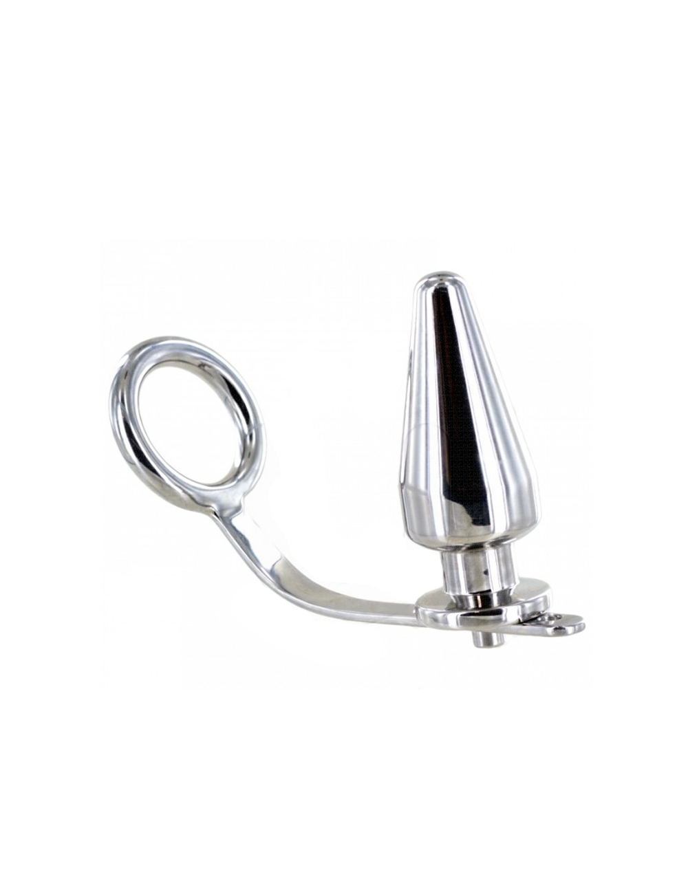 ANEL DE GALÃO METALHARD COM PLUGUE ANAL 80 X 55 MM ANEL DE GALÃO METALHARD COM PLUGUE ANAL 80 X 55 MM