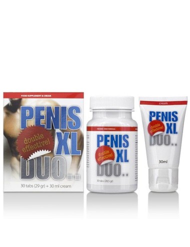 PENIS XL DUO PACK CÁPSULAS E CREME