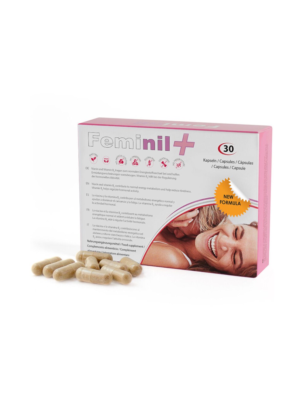 FEMINIL+ AUMENTO LIBIDO SEXUAL FEMENINO - 30 CAPSULAS