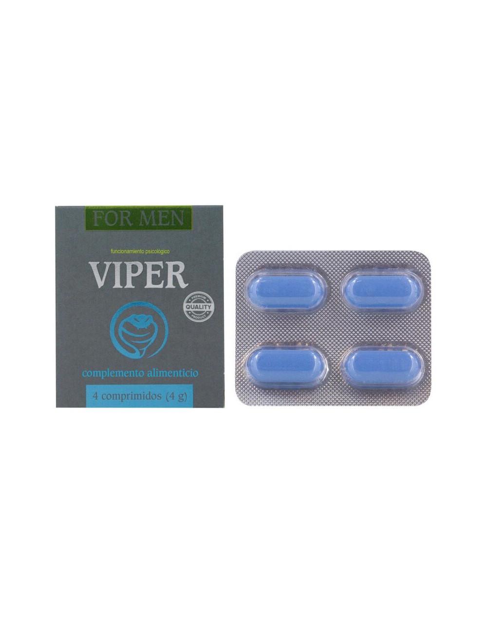 VIPER PARA HOMENS 4 TABS