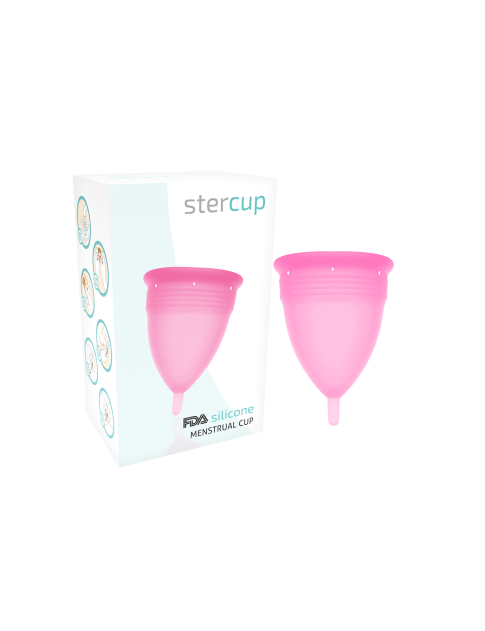 TAÇA STERCUP MENSTRUAL TAMANHO S COR-DE-ROSA SILICONE FDA TAÇA STERCUP MENSTRUAL TAMANHO S COR-DE-ROSA SILICONE FDA