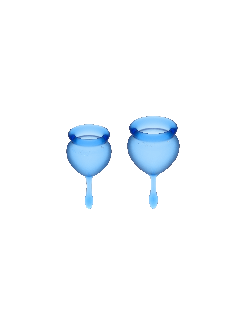 SATISFYER SINTA-SE BOM MENSTRUAL CUP DARK BLUE 15 + 20ML SATISFYER SINTA-SE BOM MENSTRUAL CUP DARK BLUE 15 + 20ML