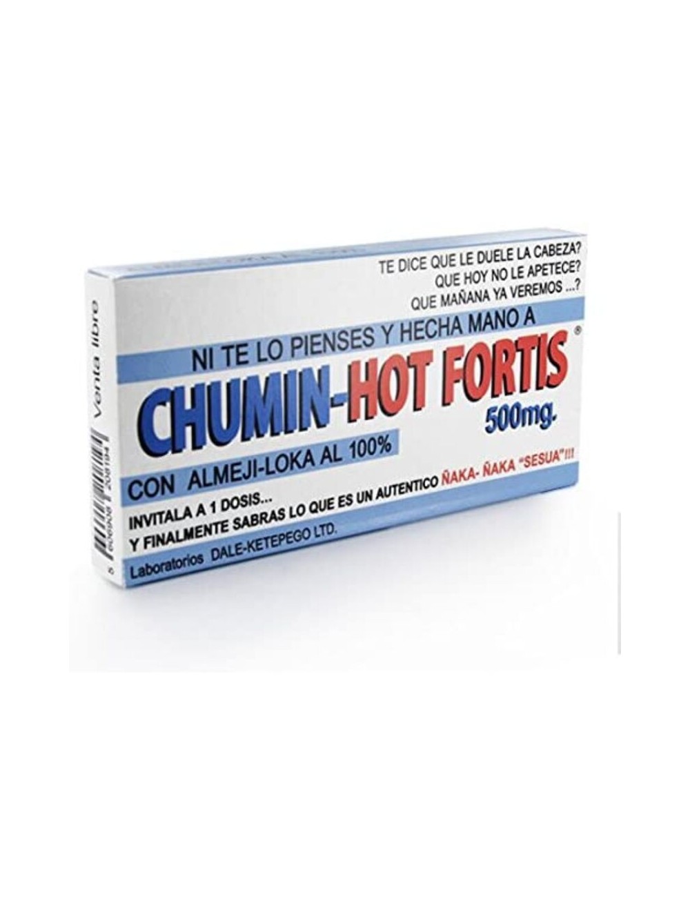 DIABLO PICANTE - CAJA DE MEDICAMENTOS CHUMIN-HOT FORTIS