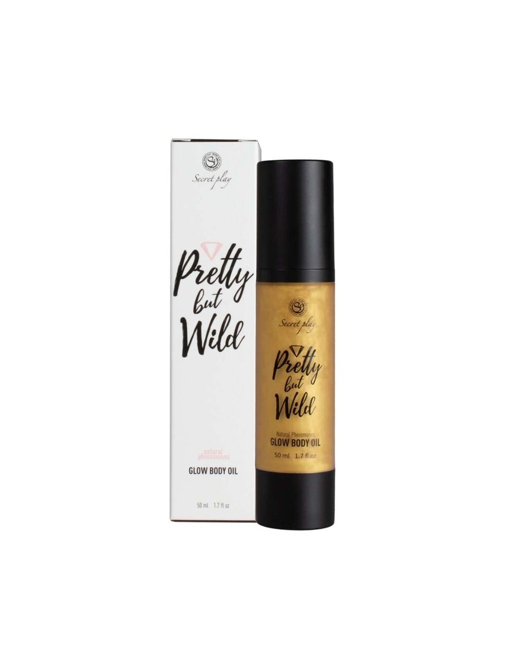 ÓLEO CORPORAL SECRETPLAY PRETTY BUT WILD GLOW 50 ML