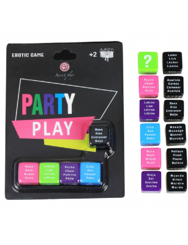 SECRETPLAY JUEGO PARTY PLAY 5 DADOS (ES/PT/EN/FR)