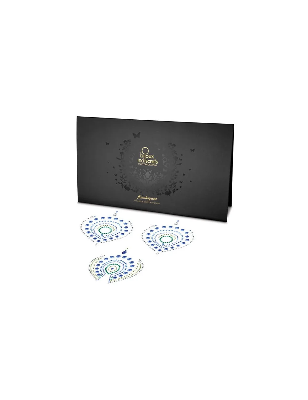 BIJOUX INDISCRETS FLAMBOYANT BLUE & GREEN BIJOUX INDISCRETS FLAMBOYANT BLUE & GREEN