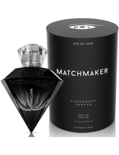 EYE OF LOVE - MATCHMAKER BLACK DIAMOND PHEROMONE PERFUME ATTRACT HER 30ML