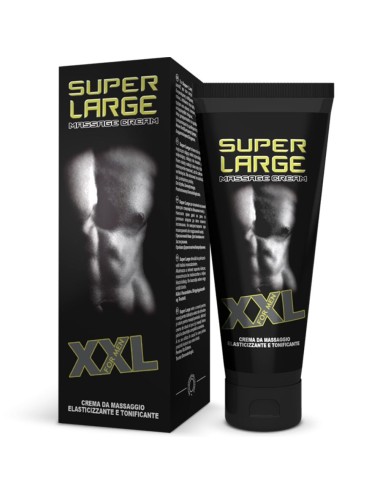 CREME DE MASSAGEM E ELASTIZAÇÃO PARA PÊNIS SUPER LARGE XXL 75 ML