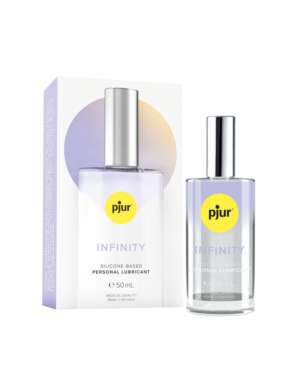 PJUR - LUBRIFICANTE PESSOAL À BASE DE SILICONE INFINITY 50 ML