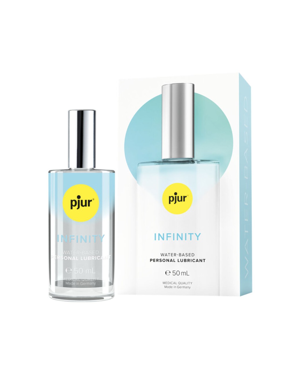 PJUR - LUBRIFICANTE PESSOAL À BASE DE ÁGUA INFINITY 50 ML