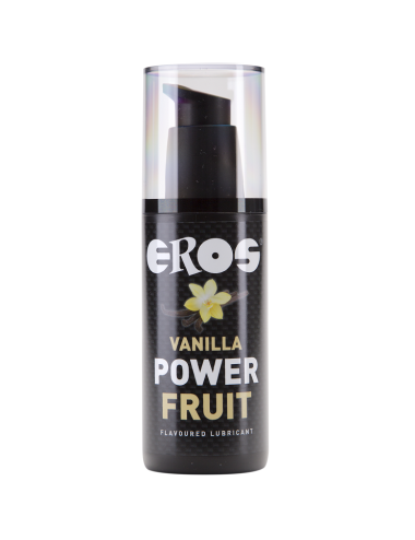 EROS VAINILLA POWER FRUIT LUBRIFICANTE COM SABOR 125 ML