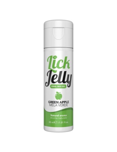 LICK JELLY LUBRIFICANTE DE MAÇÃ VERDE 30 ML