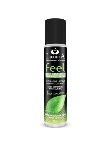 LUXURIA FEEL FRESH SENSATION LUBRIFICANTE À BASE DE ÁGUA 60 ML