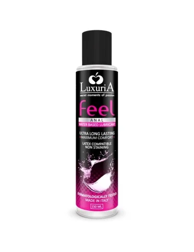 LUXURIA FEEL LUBRIFICANTE À BASE DE ÁGUA ANAL 150 ML
