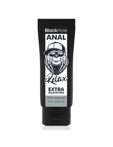 GEL BASE DE ÁGUA BLACK HOLE DILATAÇÃO ANAL 70 ML