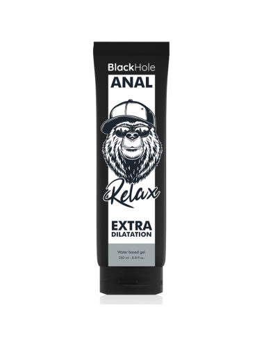 GEL BASE DE ÁGUA BLACK HOLE DILATAÇÃO ANAL 250 ML