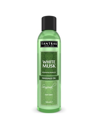 TANTRAS LOVE OIL WHITE MUSK ACEITE MASAJE 150 ML