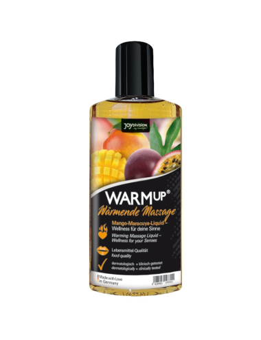 AQUAGLIDE - ÓLEO DE MASSAGEM DE MANGA E MARACUIA WARMUP - 150 ML