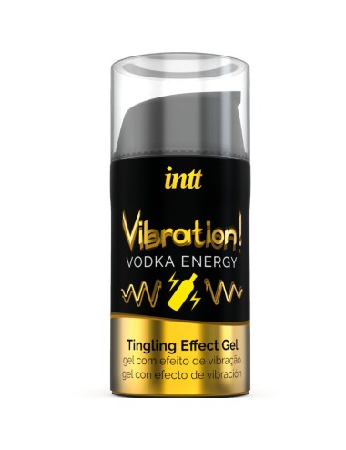 INTT - PODEROSO ESTIMULANTE ÍNTIMO GEL VIBRANTE LÍQUIDO VODCA 15ML