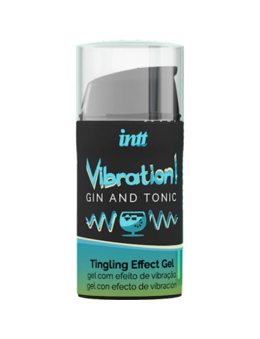 INTT - PODEROSO ESTIMULANTE ÍNTIMO LÍQUIDO VIBRANTE GEL GIN & TÔNICO 15ML