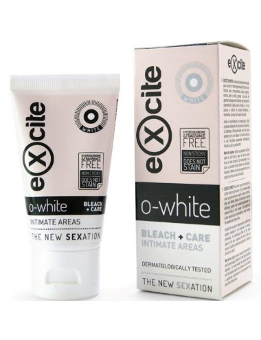 EXCITE - O WHITE BLEACH + CUIDADO ÁREAS ÍNTIMAS 50 ML