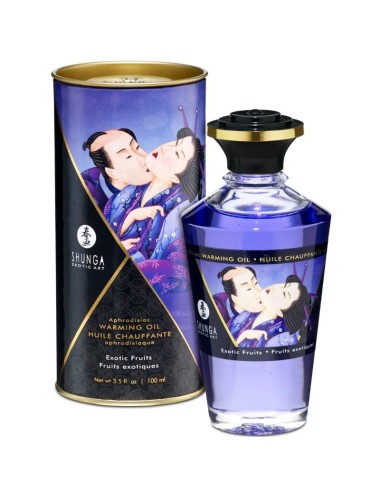 SHUNGA AFRODISÍACO ÓLEO AQUECENTE FRUTAS EXÓTICAS 100 ML