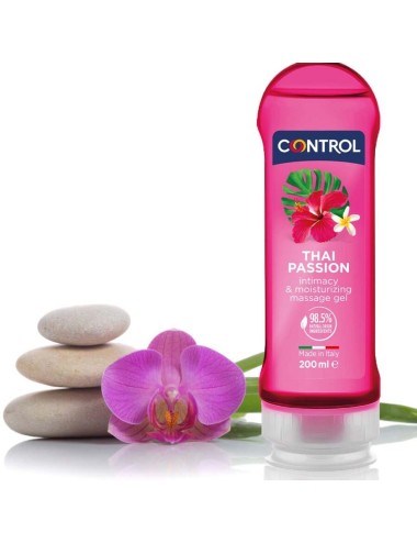 CONTROL 2-1 MASSAGE  & PLEASURE THAI PASSION 200ML