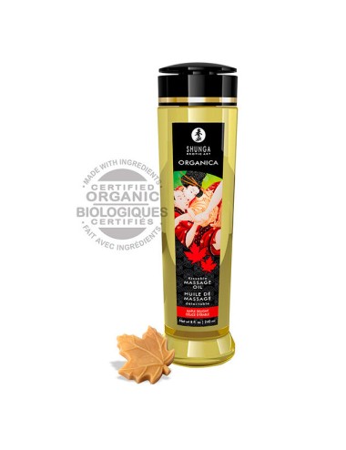 ÓLEO DE MASSAGEM BEIJÁVEL SHUNGA ORGÂNICA 240ML