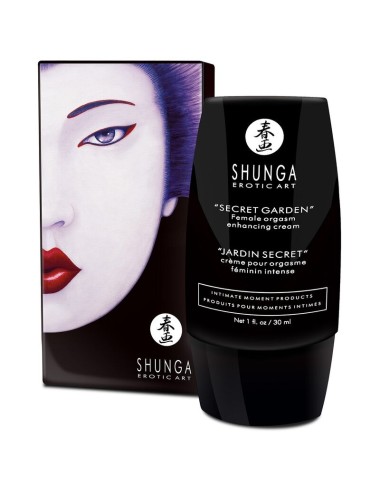 CREME PARA ORGASMO FEMININO SHUNGA JARDIM SECRETO